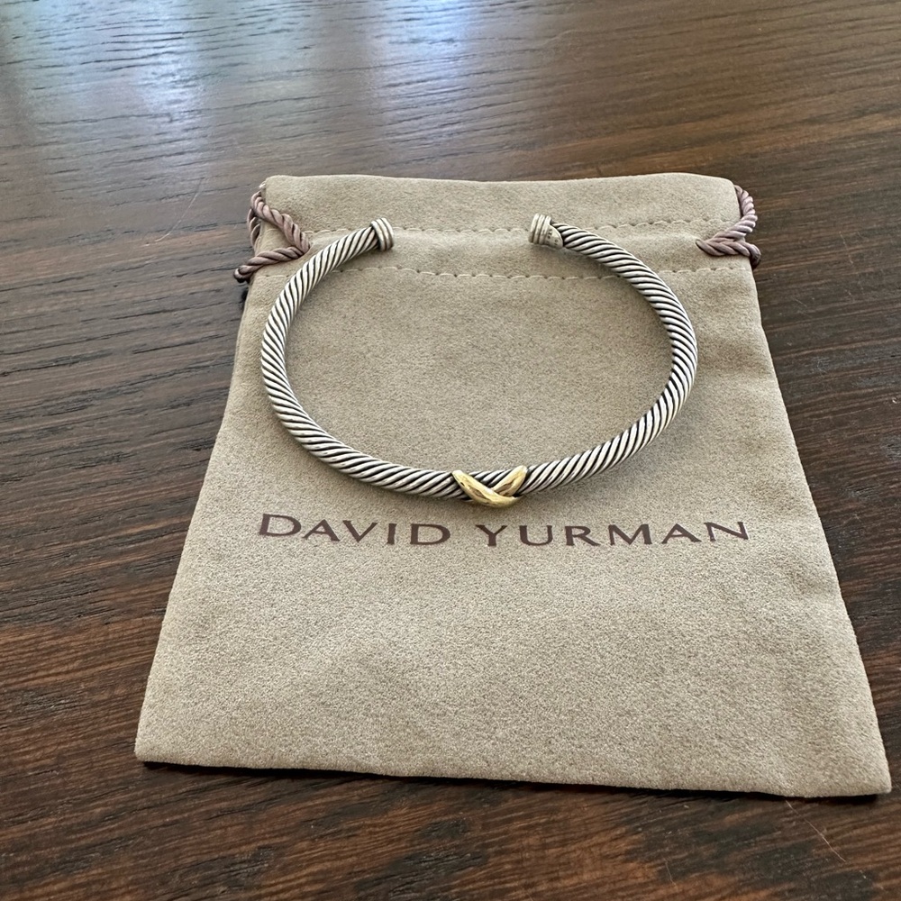 David Yurman X classic cable bracelet